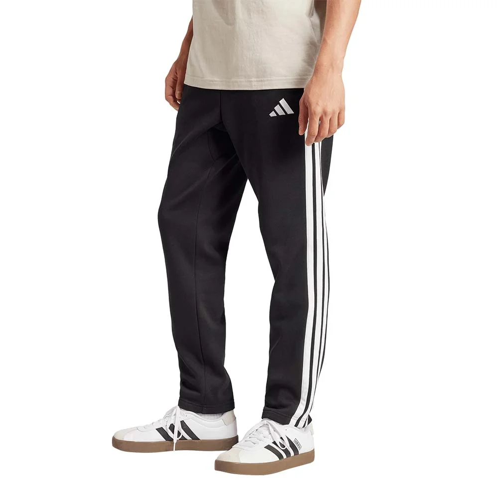 Φωτογραφία προϊόντος: adidas Sportswear Men's 3Stripes Fleece Open Hem Pant Μαύρο JD1854 (adidas Sportswear)