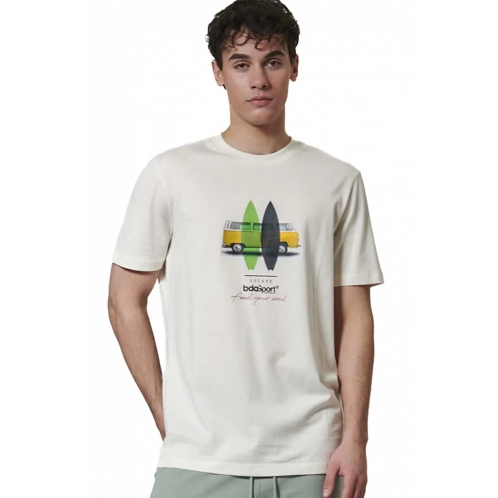 Φωτογραφία προϊόντος: Body Action Men's Regular Fit Mercerised T-Shirt Άσπρο 053623-05A (Body Action)