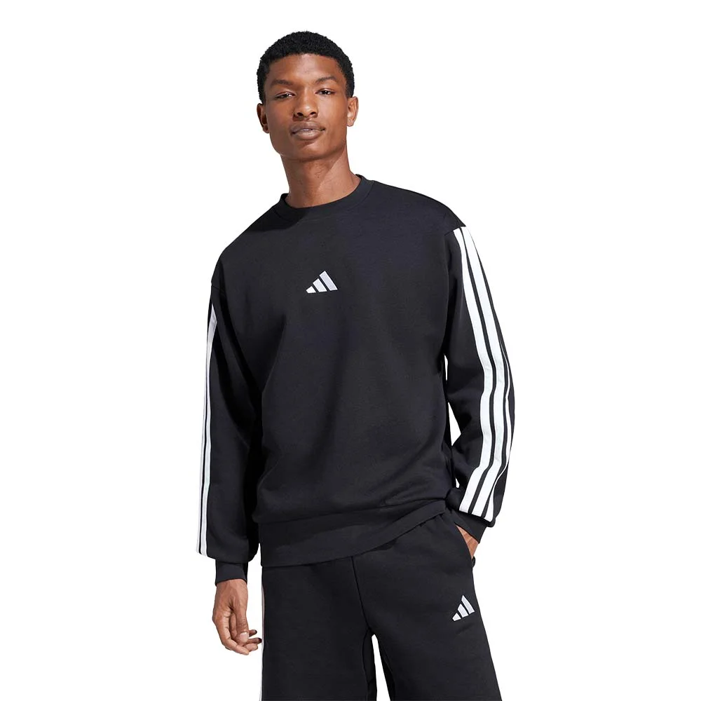 Φωτογραφία προϊόντος: adidas Sportswear Men's 3Stripes Fleece Sweatshirt Μαύρο JE6304 (adidas Sportswear)