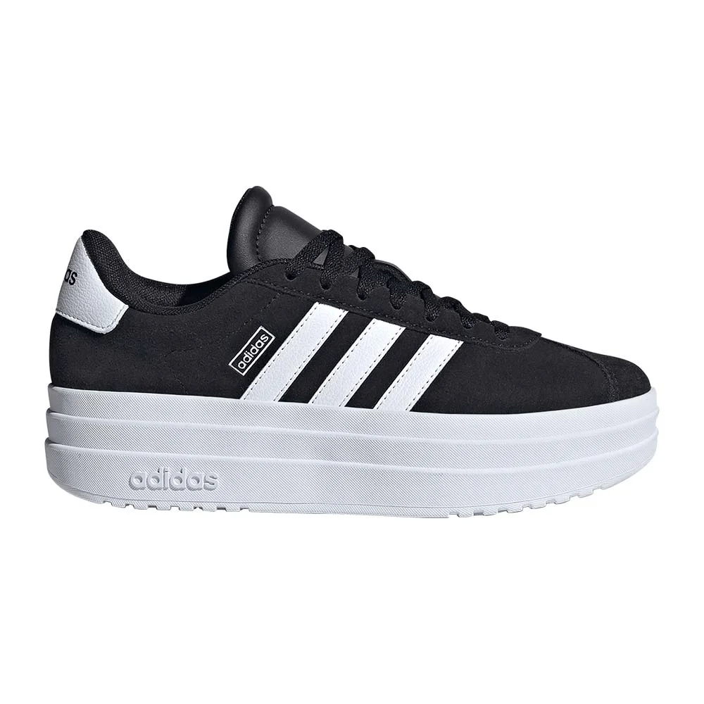 Φωτογραφία προϊόντος: adidas Sportswear Girl's VL Court Bold Suede J Μαύρο - Άσπρο IH4777 (adidas Sportswear)