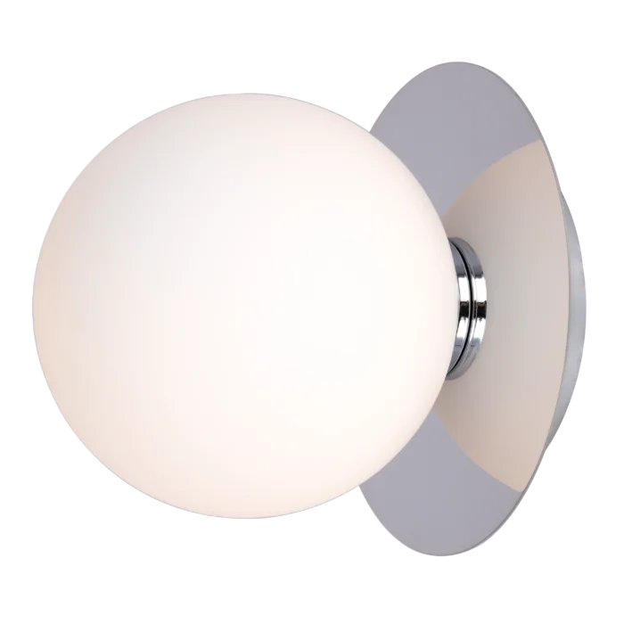 Φωτογραφία προϊόντος: COSMOLight Sconce CAPE TOWN W01766CH μοντέρνο μεταλλικό φωτιστικό τοίχου σε chrome Ασημί