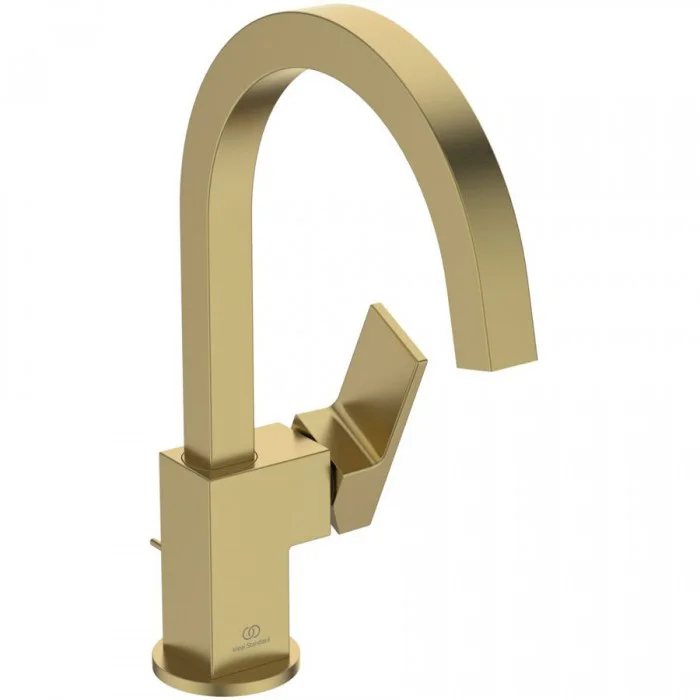 Φωτογραφία προϊόντος: Μπαταρία νιπτήρα Ideal Standard Extra BD504A2 χρώμα χρυσό βουρτσισμένο ματ