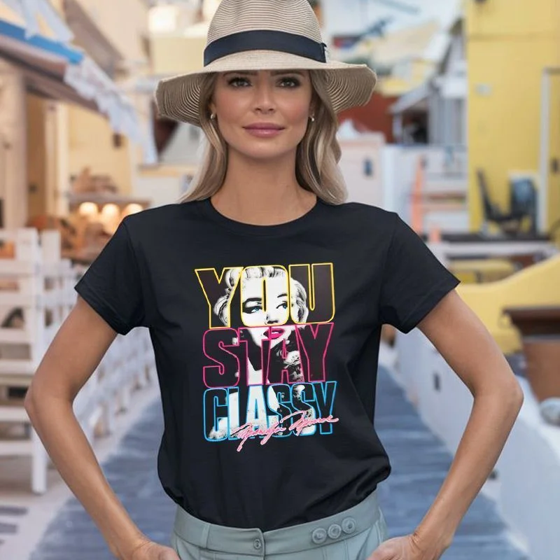 Φωτογραφία προϊόντος: Prime T-Shirt Μαύρο με σχέδιο Marilyn Monroe 8131