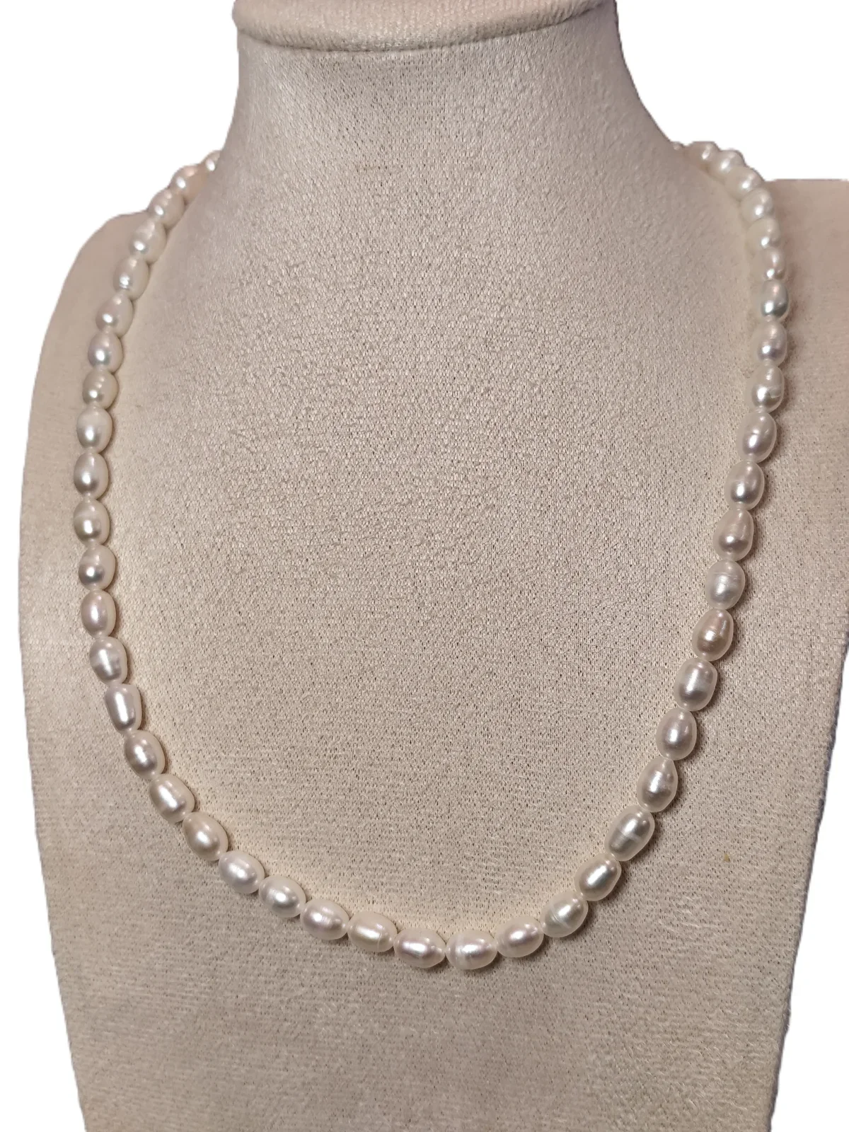 Φωτογραφία προϊόντος: Peach Jewelry Κολιέ με Μεσαίες Πέρλες Ασήμι 925