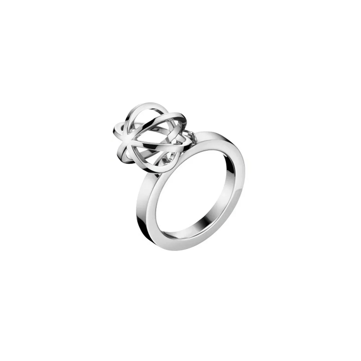 Φωτογραφία προϊόντος: Δαχτυλίδι Bague en acier pour femme Calvin Klein Ασημί