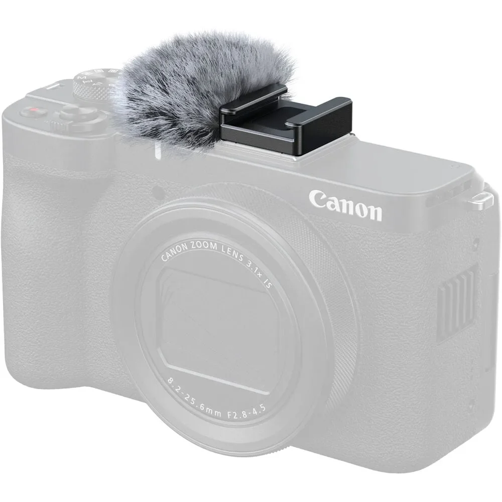 Φωτογραφία προϊόντος: GR SmallRig Furry Windscreen for Canon PowerShot V1 έως 12 άτοκες δόσεις ή 24 δόσεις