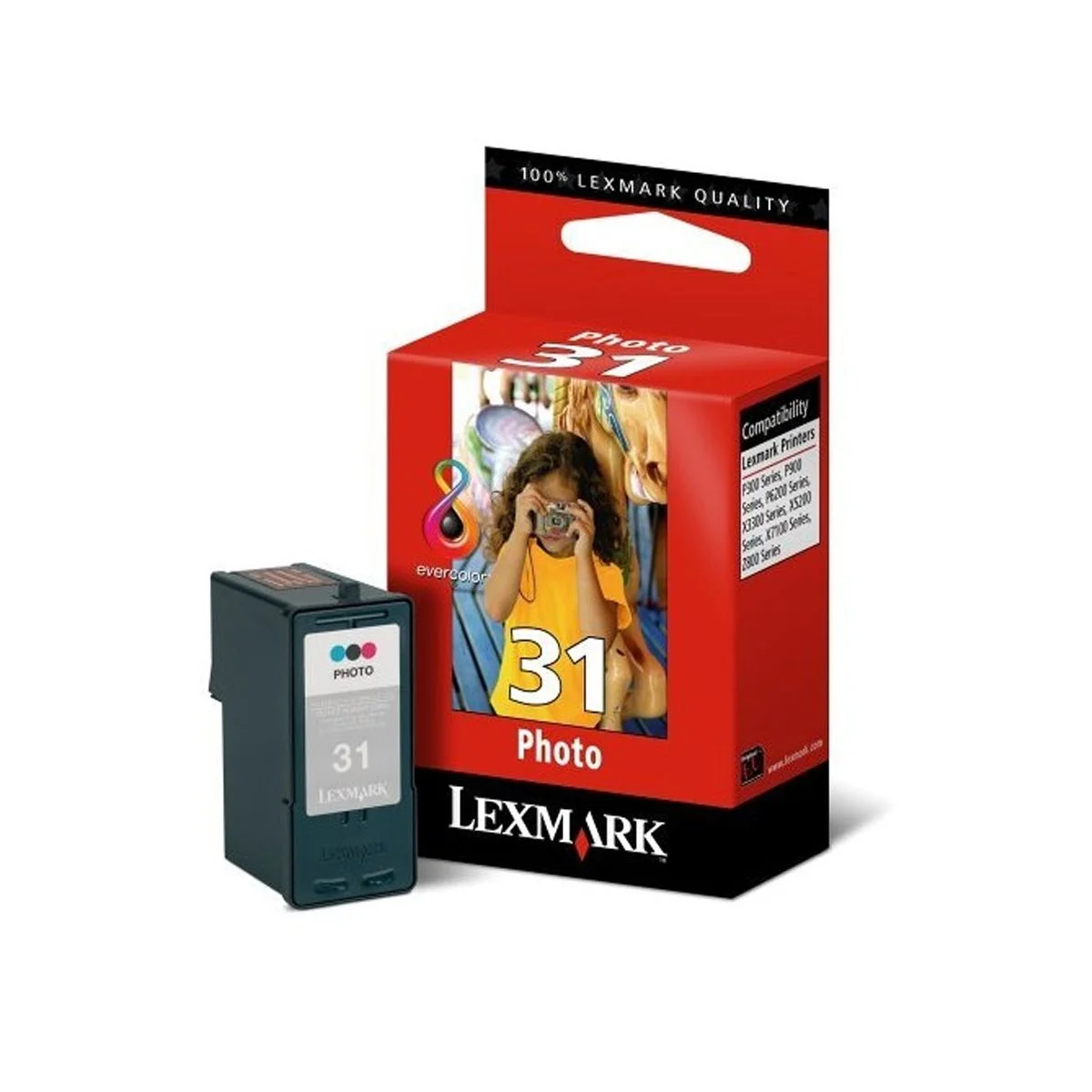 Φωτογραφία προϊόντος: No 31 Ink Lexmark 18C0031E Photo 125Photos 10x15 - 18C0031E
