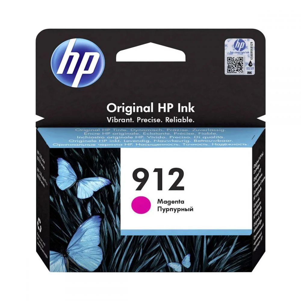 Φωτογραφία προϊόντος: Hewlett Packard HP 912 Magenta Ink Cartridge ( 3YL78AE ) - 3YL78AE