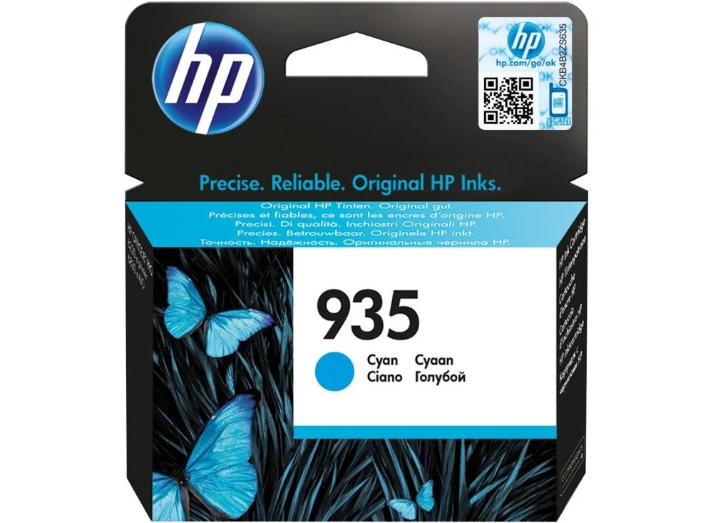 Φωτογραφία προϊόντος: Hewlett Packard Ink HP No 935 Cyan - C2P20AE