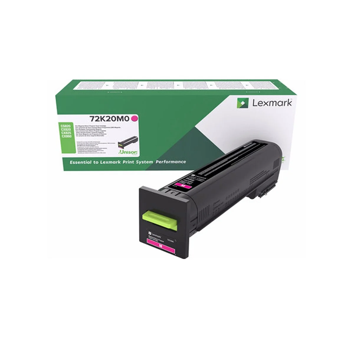 Φωτογραφία προϊόντος: Toner Laser Lexmark 72K20M0 Standard Magenta -8k Pgs - 72K20M0