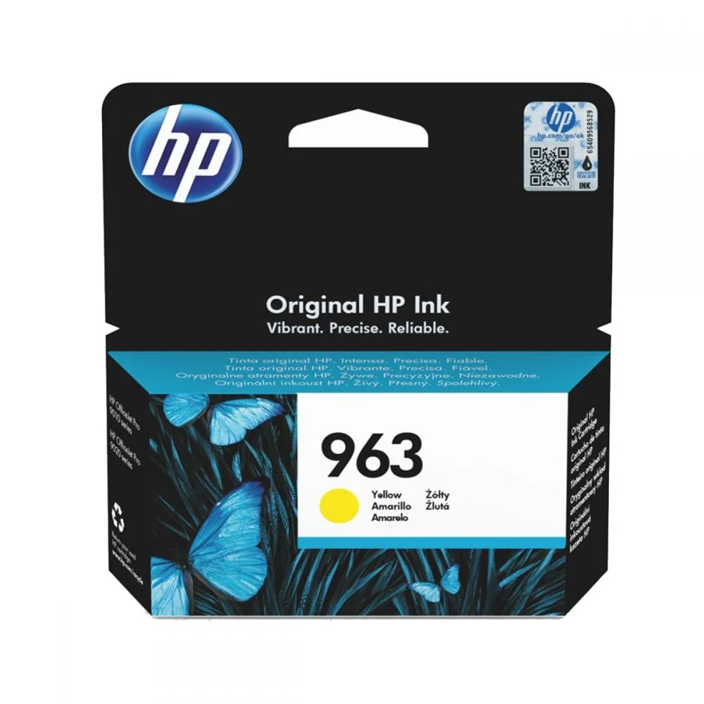 Φωτογραφία προϊόντος: Hewlett Packard HP 963 Yellow Ink Cartridge ( 3JA25AE ) - 3JA25AE