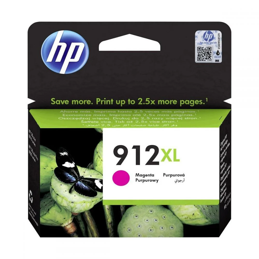 Φωτογραφία προϊόντος: Hewlett Packard HP 912XL High Yield Magenta Ink Cartridge ( 3YL82AE ) - 3YL82AE