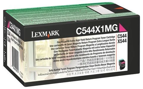Φωτογραφία προϊόντος: Toner Laser Lexmark C544X1M Magenta High Yield 4K Pgs - C544X1MG