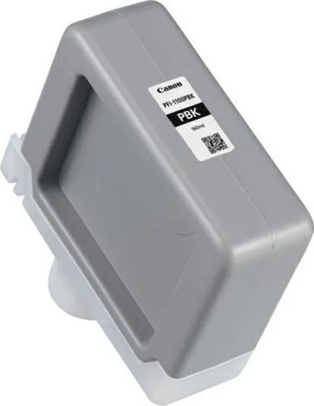 Φωτογραφία προϊόντος: Ink Pingment Canon PFI-1100PBK Photo Black 0850C001 160ml - 0850C001