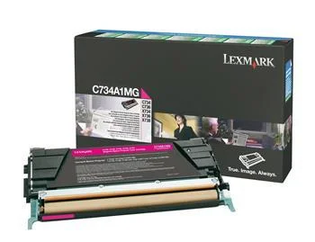 Φωτογραφία προϊόντος: Toner Laser Lexmark C734A1M Magenta Standard 6K Pgs - C734A1MG