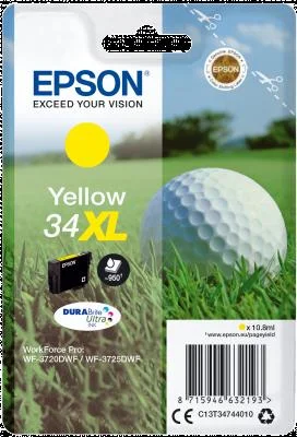 Φωτογραφία προϊόντος: Ink Epson T347440 Yellow XL 10.8ml - C13T34744010