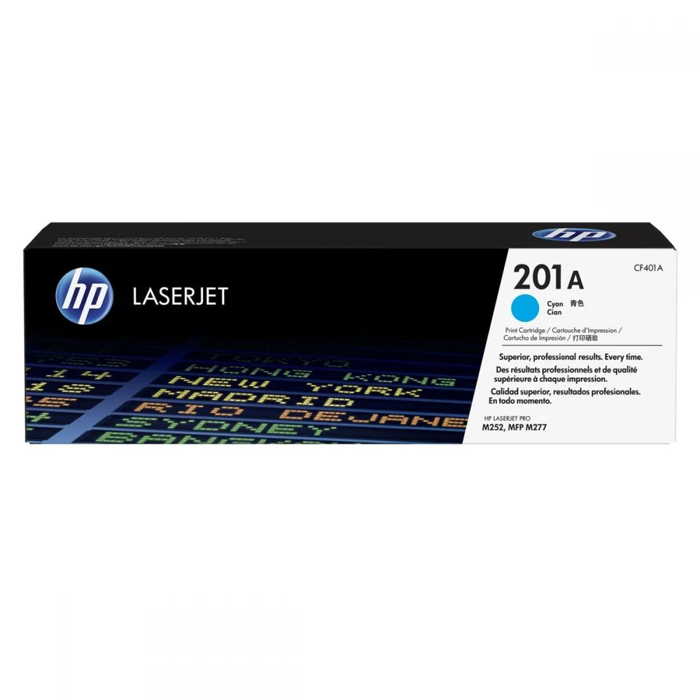 Φωτογραφία προϊόντος: Hewlett Packard Toner Laser 201A HP LJ Color M252 Cyan 1.4K Pgs - CF401A