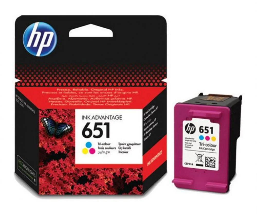 Φωτογραφία προϊόντος: Hewlett Packard Ink HP No 651 TRI-COLOR 300pgs - C2P11AE
