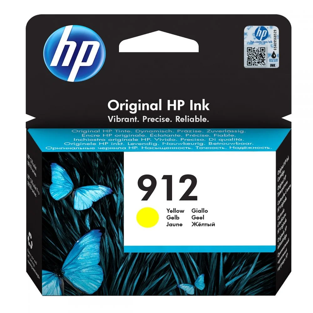 Φωτογραφία προϊόντος: Hewlett Packard HP 912 Yellow Ink Cartridge ( 3YL79AE ) - 3YL79AE