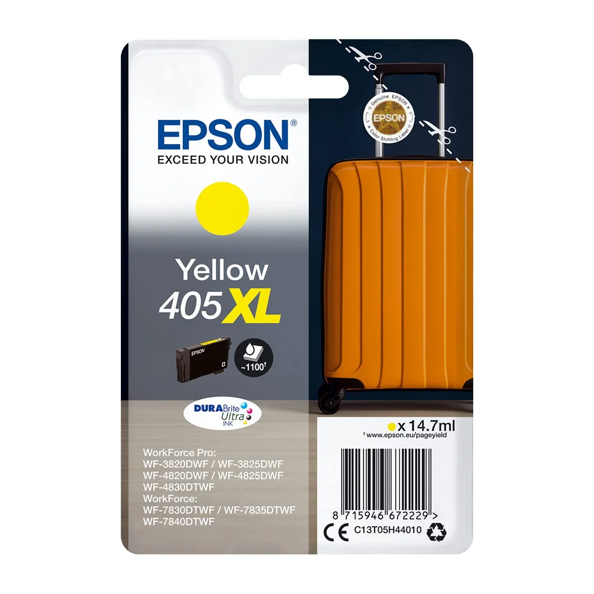 Φωτογραφία προϊόντος: Ink DURABrite Ultra Epson T05H440 C13T05H440 Yellow 14.7ml - C13T05H44010