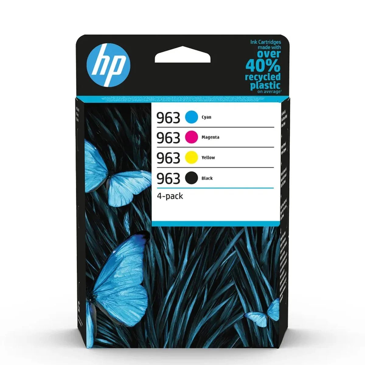 Φωτογραφία προϊόντος: Hewlett Packard HP 963 CMYK Original Ink Cartridge 4-Pack - 6ZC70AE