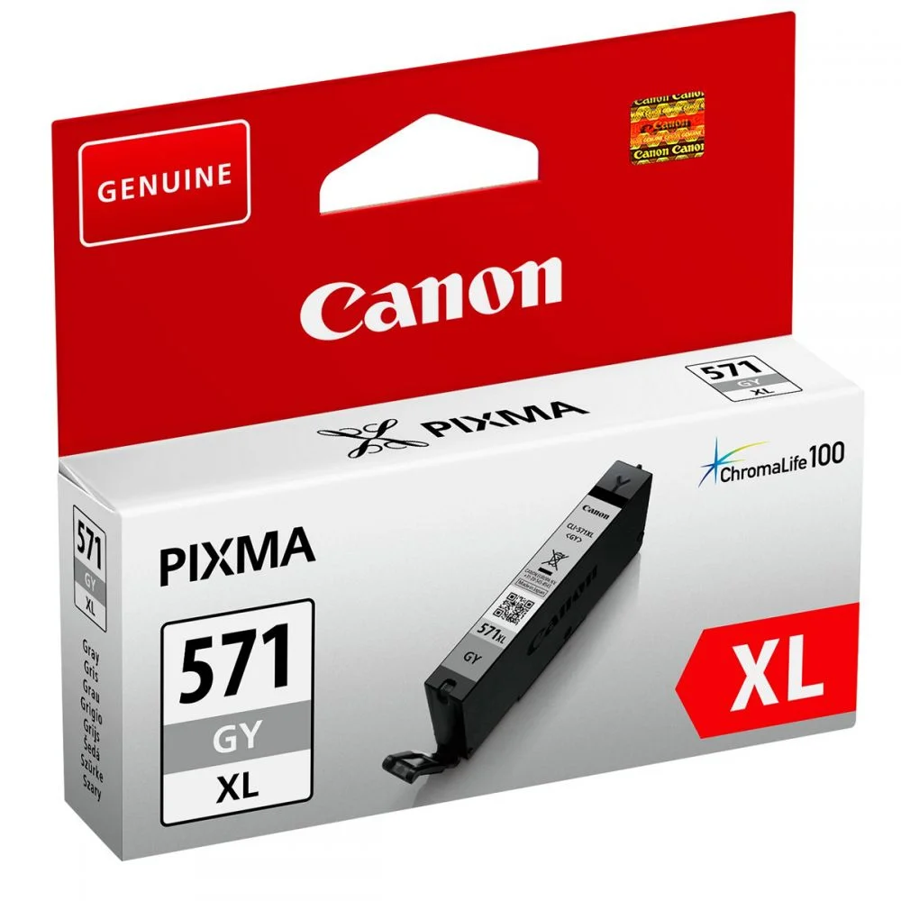 Φωτογραφία προϊόντος: Ink Canon CLI-571XLGY Ink XL Grey - 0335C001