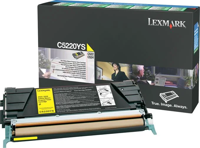 Φωτογραφία προϊόντος: Toner Laser Lexmark C5220YS Yellow -3000Pgs - C5220YS
