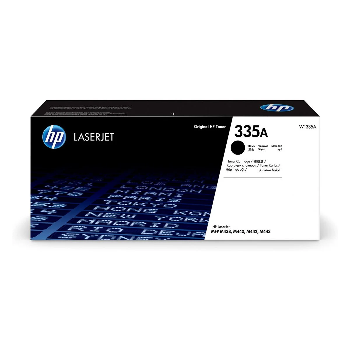 Φωτογραφία προϊόντος: Hewlett Packard HP 335A Black Original LaserJet Toner Cartridge - W1335A