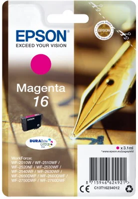 Φωτογραφία προϊόντος: Ink Epson T162340 Magenta with pigment ink - C13T16234012
