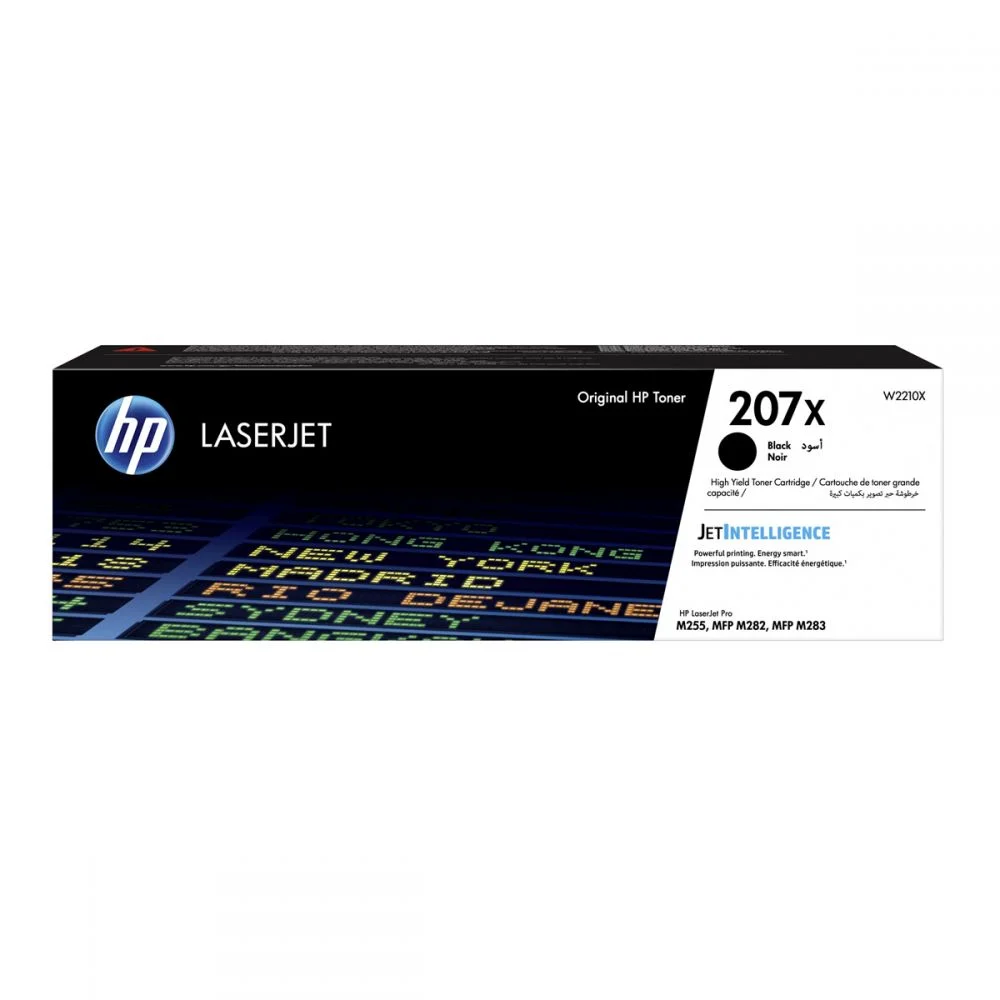 Φωτογραφία προϊόντος: Hewlett Packard HP 207X Black LaserJet Toner Cartridge - W2210X