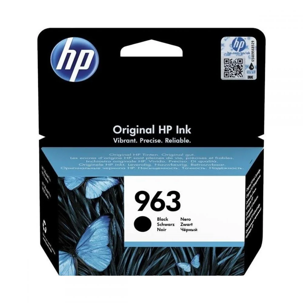 Φωτογραφία προϊόντος: Hewlett Packard HP 963 Black Ink Cartridge ( 3JA26AE ) - 3JA26AE