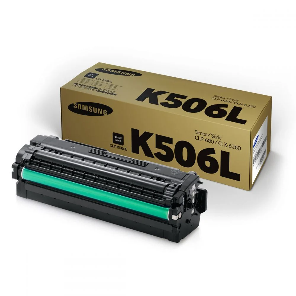 Φωτογραφία προϊόντος: Hewlett Packard Toner Color Laser Samsung-HP CLT-K506L,ELS Black High Yield - 6k Pgs - SU171A