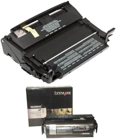 Φωτογραφία προϊόντος: Toner Laser Lexmark 12A5845 Black 25K Pgs - 12A5845