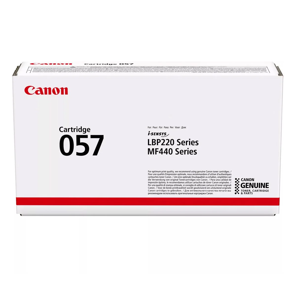 Φωτογραφία προϊόντος: Toner Laser Canon Crtr CRG 057 Black Standar Capacity - 3,1K Pgs - 3009C002