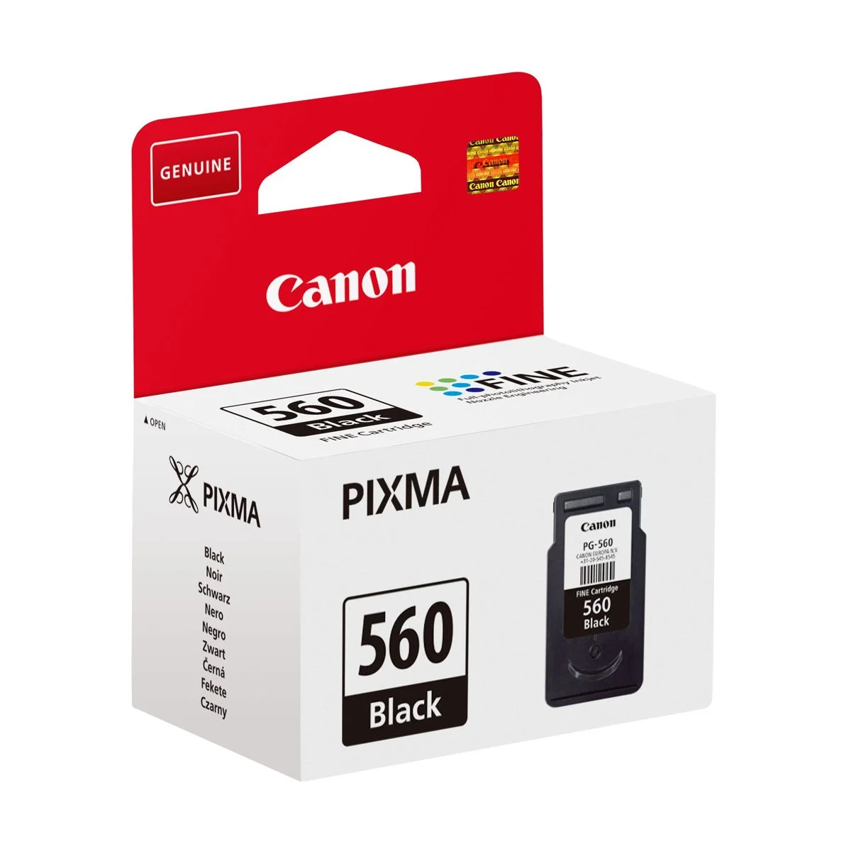 Φωτογραφία προϊόντος: Ink Canon PG-560BK Black - 3713C001