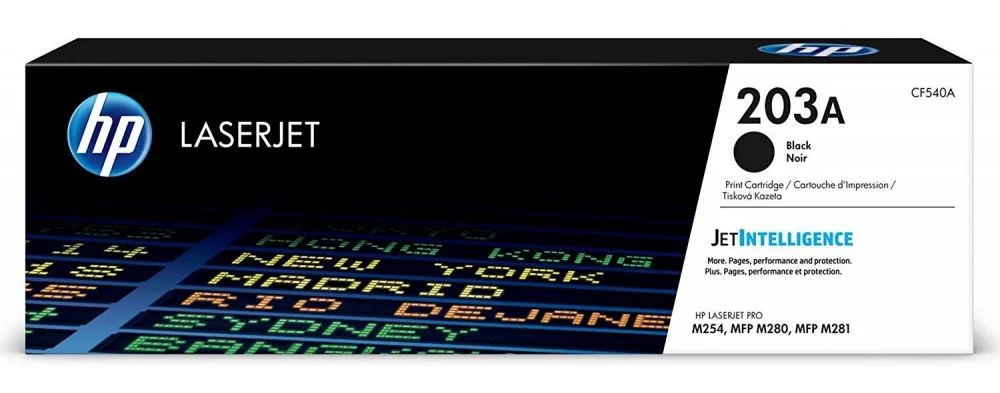 Φωτογραφία προϊόντος: Hewlett Packard HP 203A Black LaserJet Toner 1.4K - CF540A