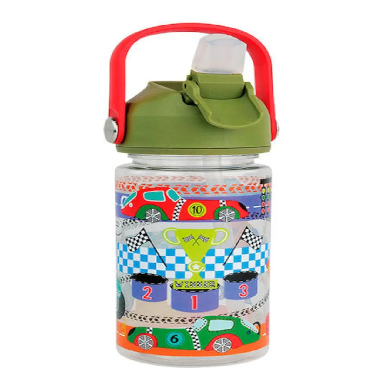 Φωτογραφία προϊόντος: Floss and Rock Floss&Rock Παγουρι Tritan 450mL Cars - 50P6123