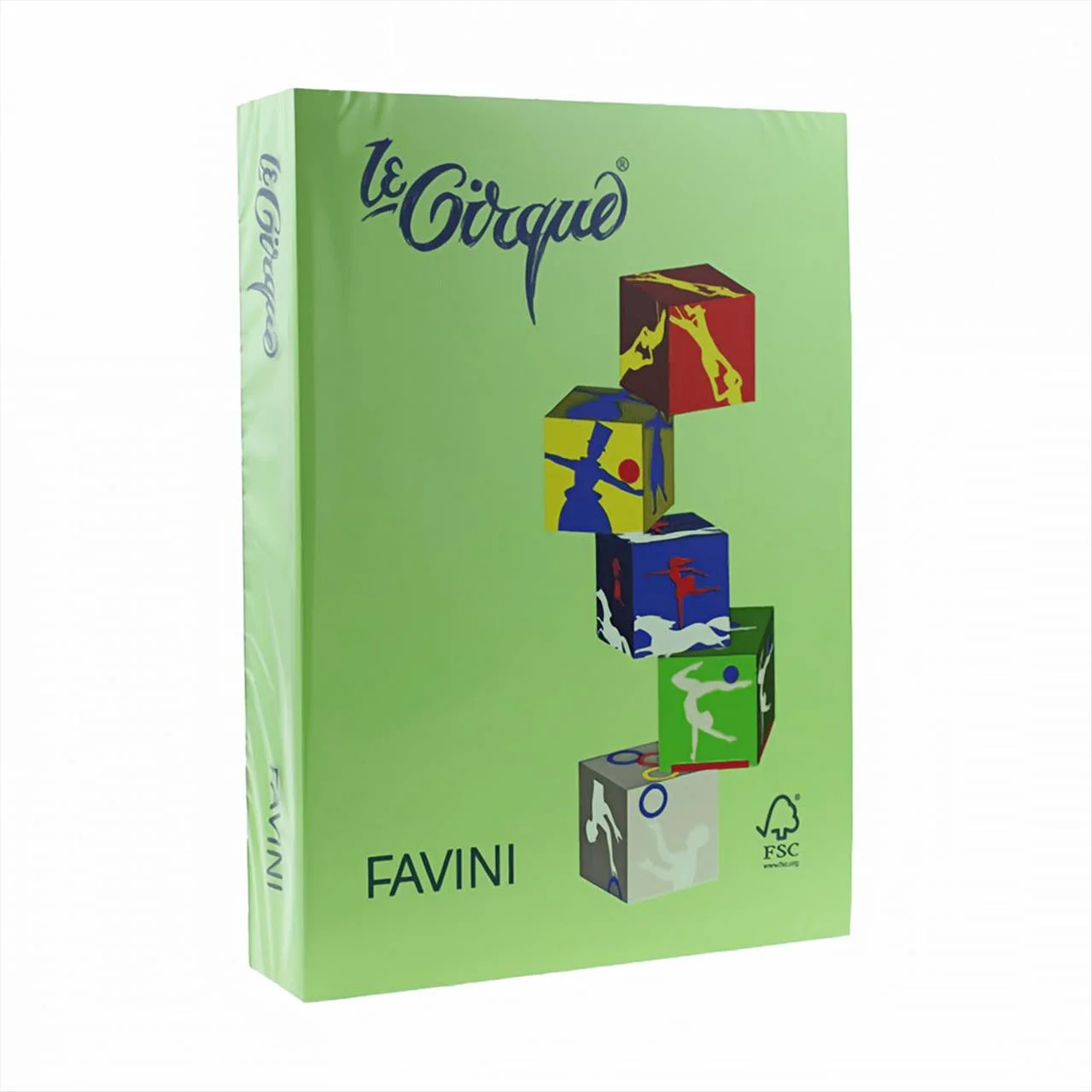 Φωτογραφία προϊόντος: Favini Le Cirque - Χρωματιστό Χαρτί A4 160gr 250Φ Πράσινο Ανοιχτό - 203 - 841-16203
