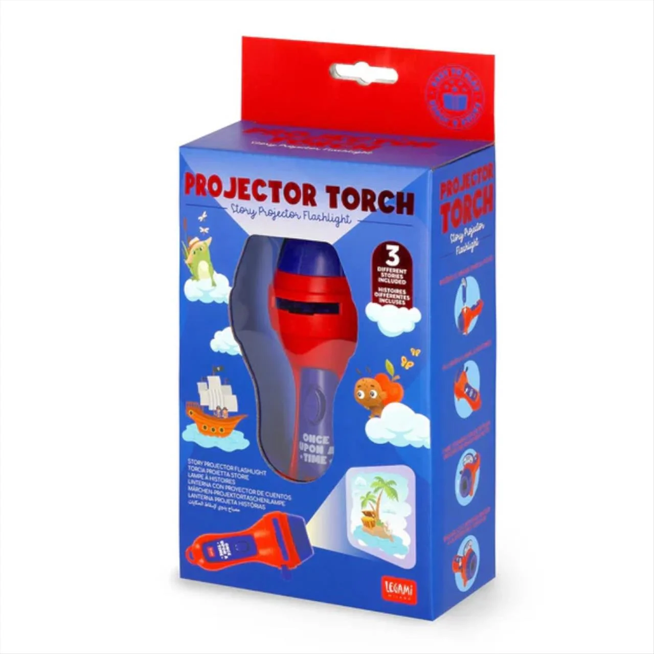 Φωτογραφία προϊόντος: Legami Story Projector Flashlight Once Upon A Time Blue - FLP0004