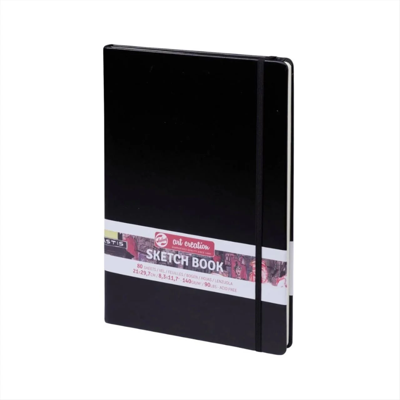 Φωτογραφία προϊόντος: Royal Talens Talens Art And Creation Sketchbook 21x29.7 140gr 80pgs Black - 9314003M