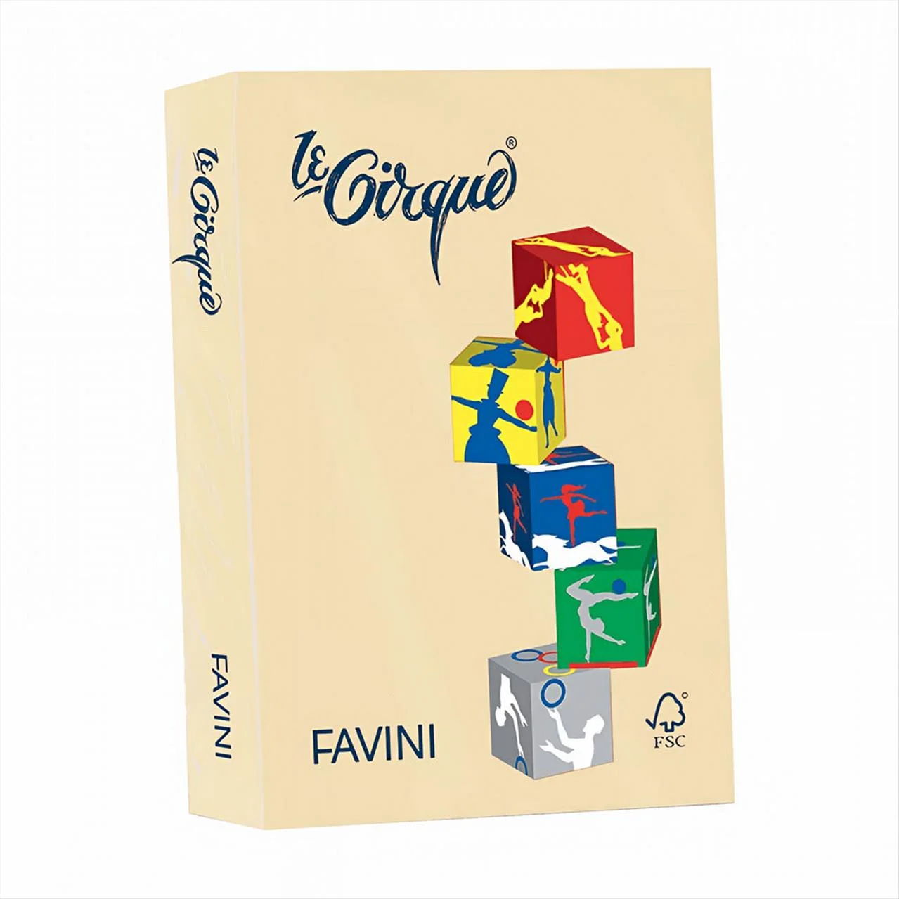 Φωτογραφία προϊόντος: Favini Le Cirque - Χρωματιστό Χαρτί A4 160gr 250Φ Μπεζ - 105 - 160-105