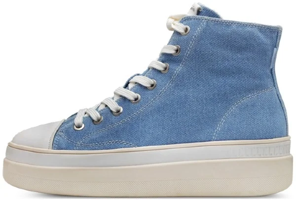 Φωτογραφία προϊόντος: Tamaris γυναικείο μποτάκι sneaker τύπου Converse σε υλικό jean τζιν 1-25206-42 802 Denim