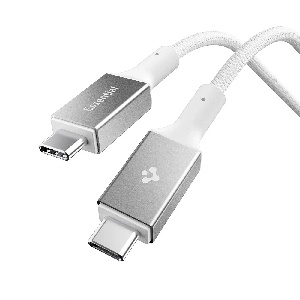 Φωτογραφία προϊόντος: Spigen Καλώδιο Essential EB10010CC Type-C σε Type-C 100W 100cm White