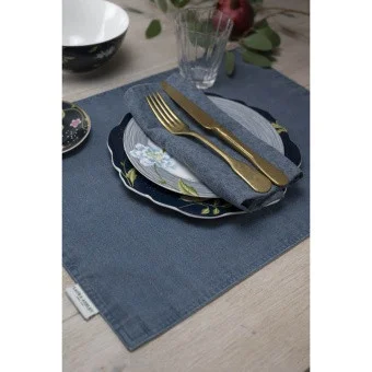 Φωτογραφία προϊόντος: Laura Ashley Σουπλά Ύφασμα 2 Όψεων Wild Clematis Blue