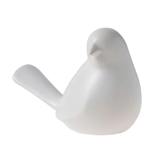 Φωτογραφία προϊόντος: HOME FASHION ACCESSORIES Διακοσμητικό Πουλάκι Κεραμικό Mignon White Matte 14cm