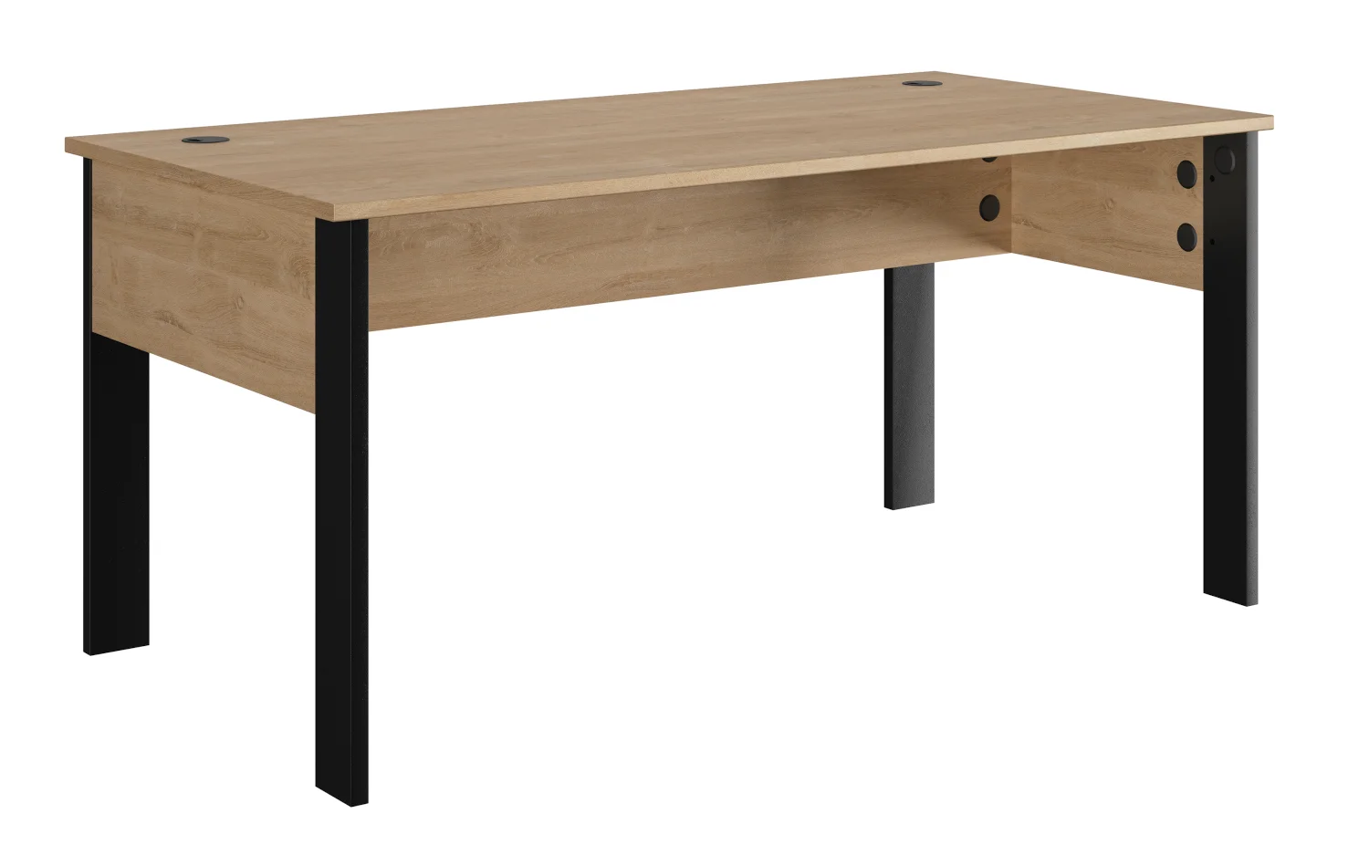 Φωτογραφία προϊόντος: INSIDE Faro γραφείο 160x80x74εκ. Blond Oak / Μαύρο