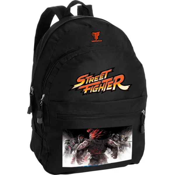 Φωτογραφία προϊόντος: Takeposition Pearl Σακίδιο πλάτης Street Fighter start fighting, 1 Κεντρικές θέσεις, 40.5x31x15cm ,Μαύρο, 976-4557-02