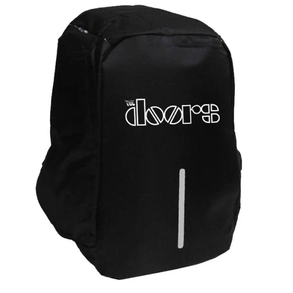 Φωτογραφία προϊόντος: Takeposition The Doors logo Σακίδιο πλάτης Razor 1κεντρική θέση Rpet 600D 44Y x 34Μ x 10Π Μαύρο, 973-7508-02
