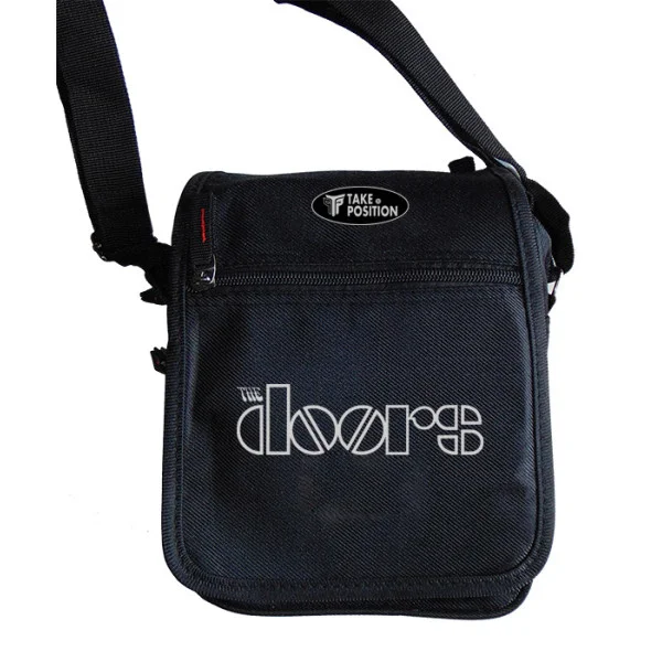 Φωτογραφία προϊόντος: Takeposition Τσαντάκι ώμου Unisex, THE DOORS, Μαύρο, 23x18x8.50cm, 983-7508