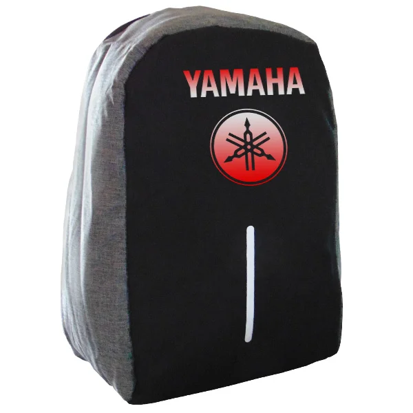 Φωτογραφία προϊόντος: Takeposition Yamaha Σακίδιο πλάτης Razor 1κεντρική θέση Rpet 600D 44Y x 34Μ x 10Π Μαύρο/γκρι 973-9041